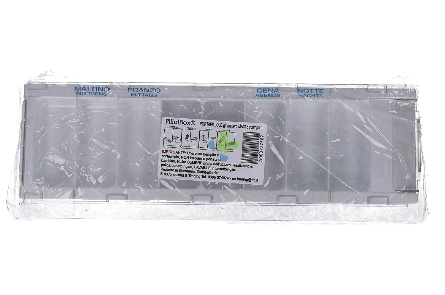 S.a. Consulting&trading Sas Pillolbox Comt Farm Bil Max8gg