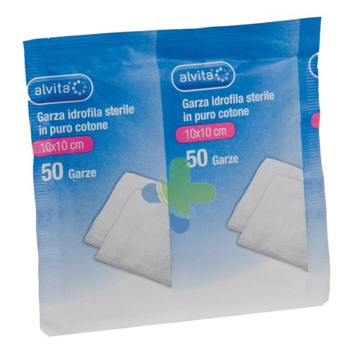 Alvita Garza Idrof 10x10 50pz