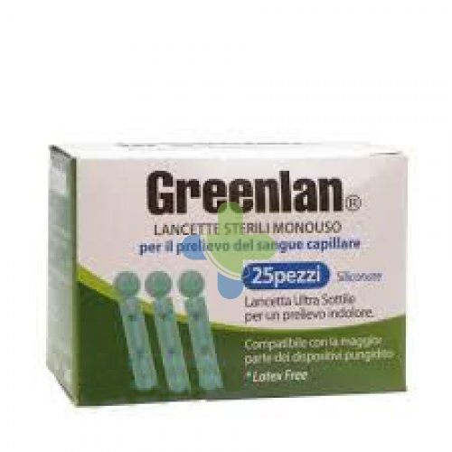 Svas Biosana Greenlan Lancette 25pz