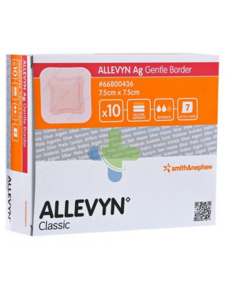 Smith & Nephew Allevyn Adhesive Ag 7,5x7,5 10