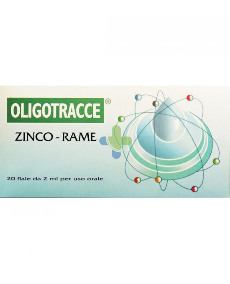 Oligotracce Zinco Rame 20f 2ml
