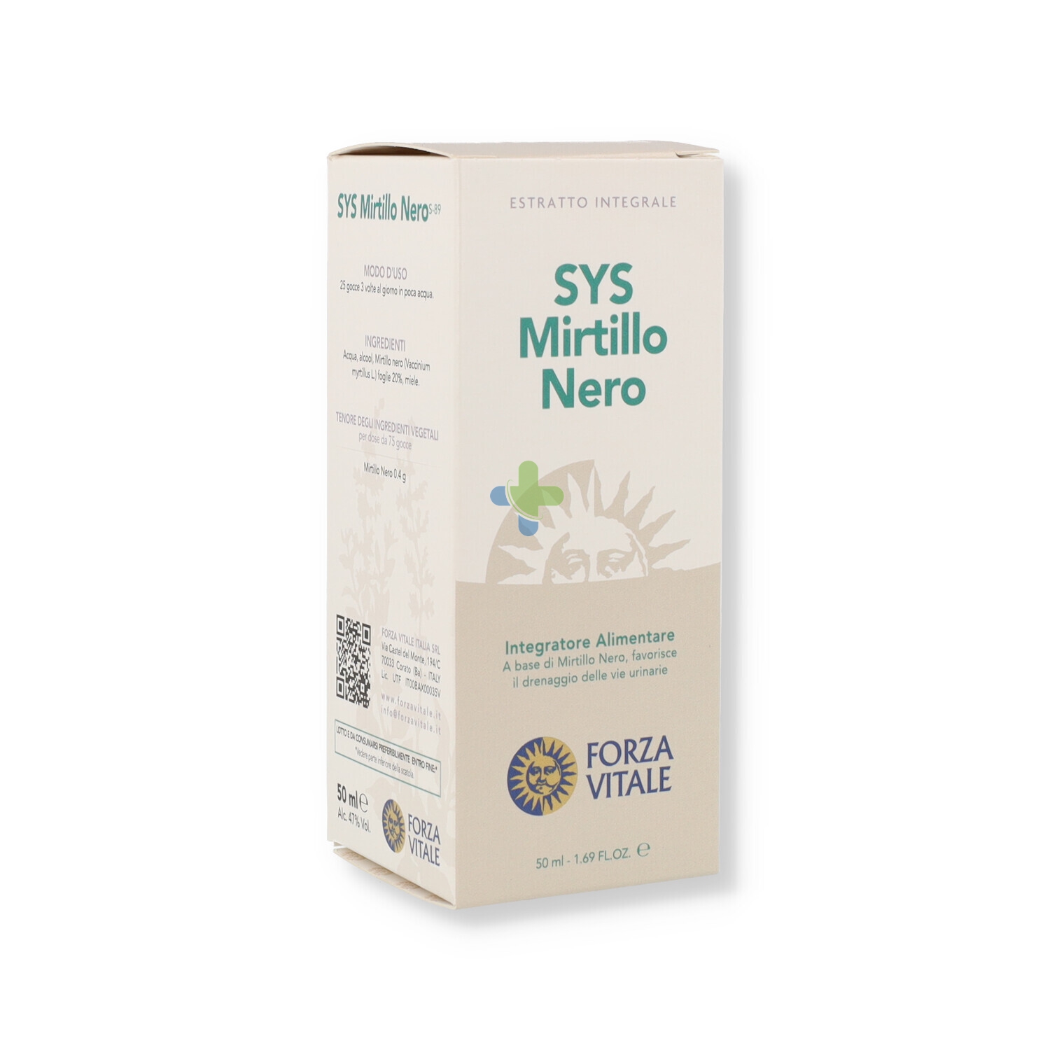 Forza Vitale Italia Sys Mirtillo Nero Gocce 50ml