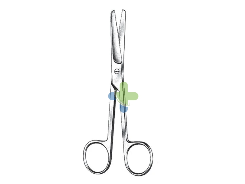 P.b. Pharma Forbici Rette Punte Smusse