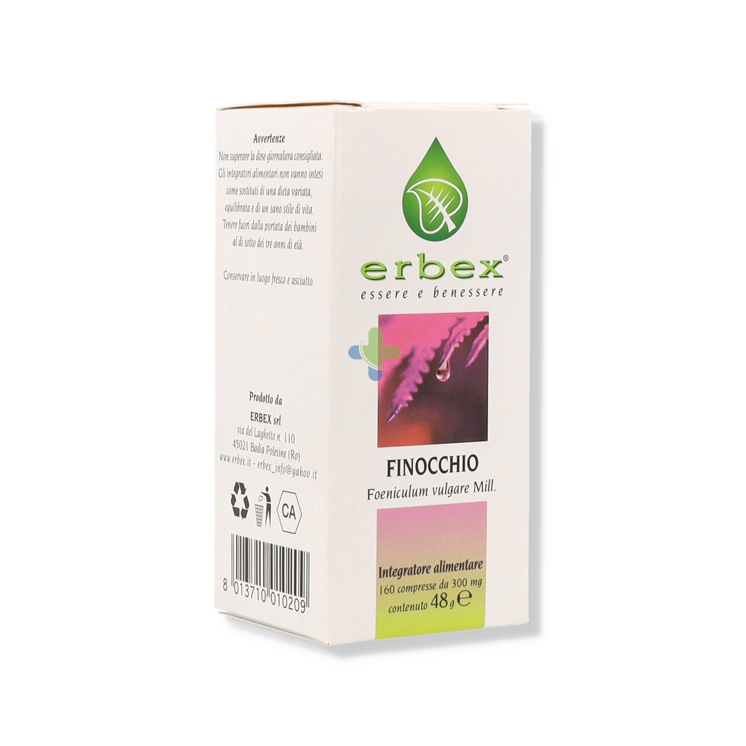 Erbex Finocchio 160cpr
