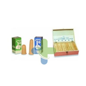 Sunrise Effebi Ditali Gomma Trasp Pol2