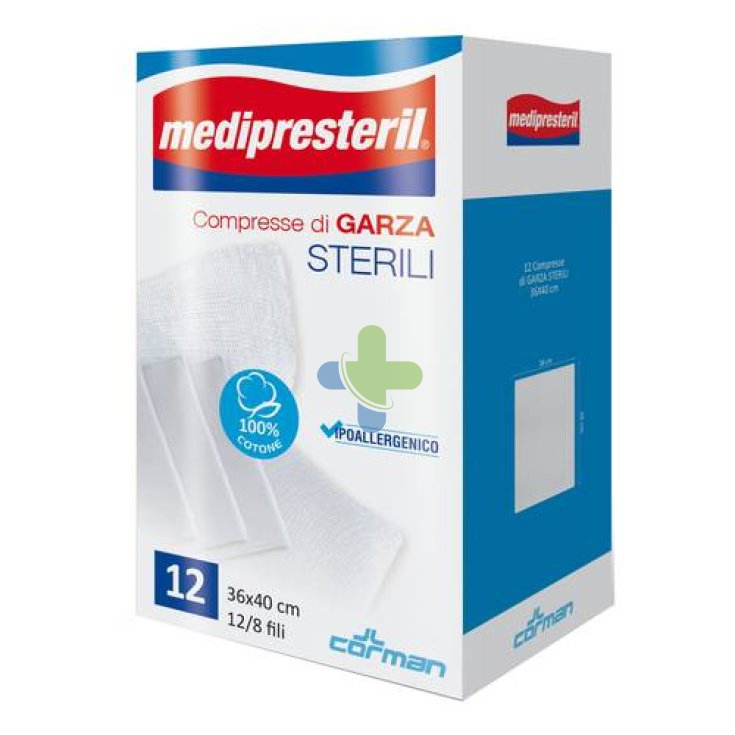 Pic Stericompress Garza Pic 16st 5x5cm 100pz