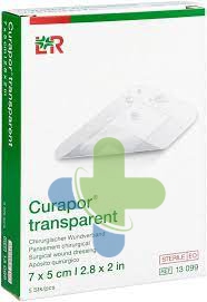 Curapor Cer Curapor Ster Trasp 7x5cm