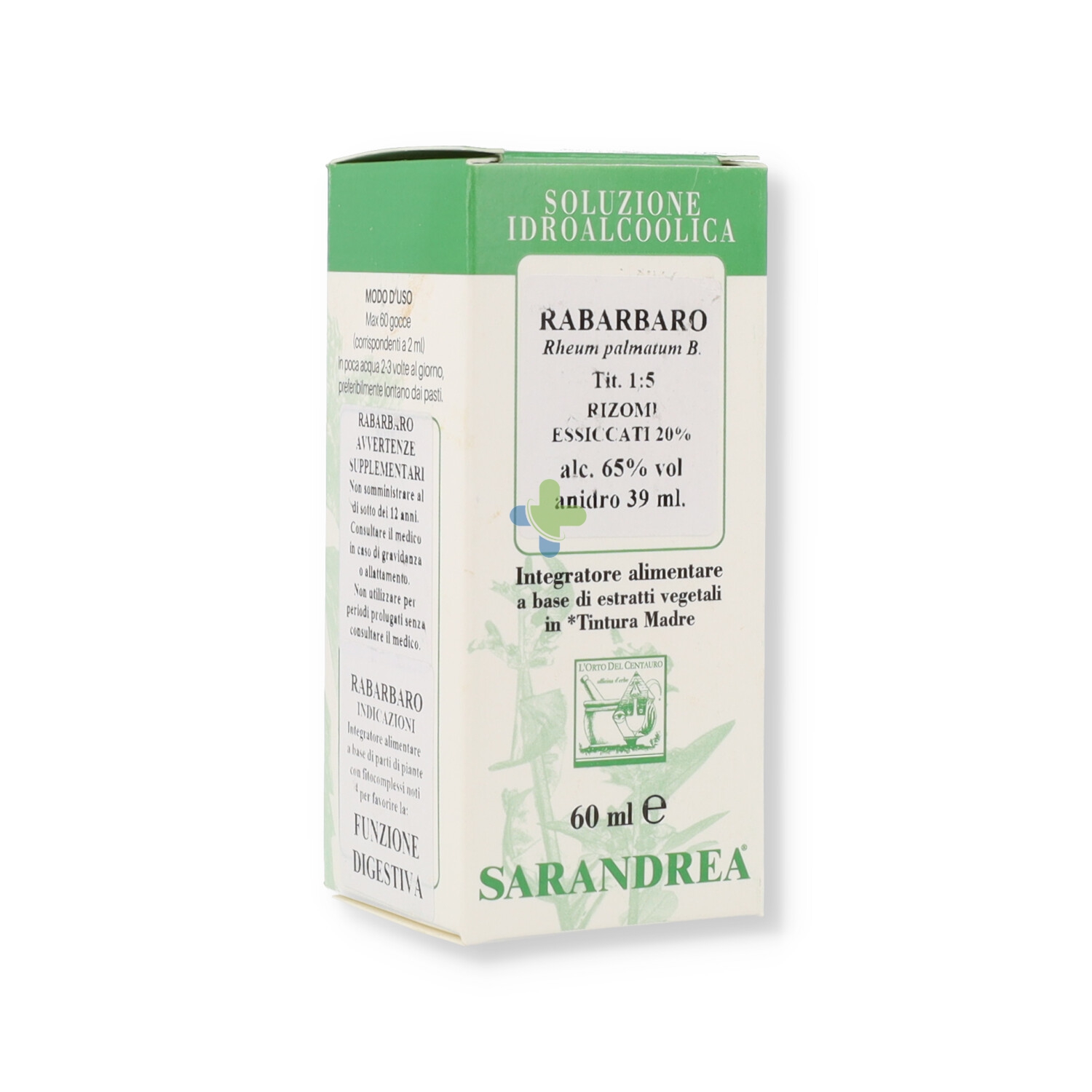 Sarandrea Marco &c. Rabarbaro 60ml Tm