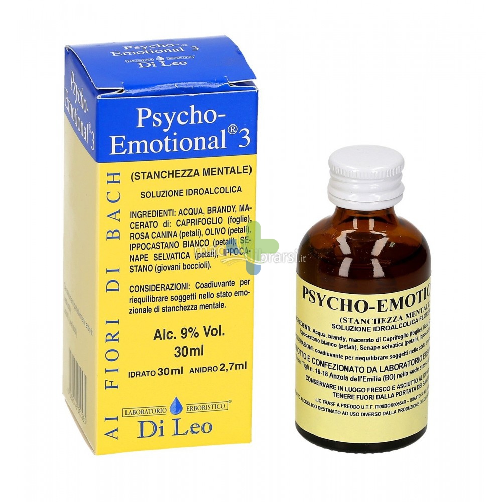 Laboratorio Erboristico Di Leo Psycho Emotional 3 Stanch Ment