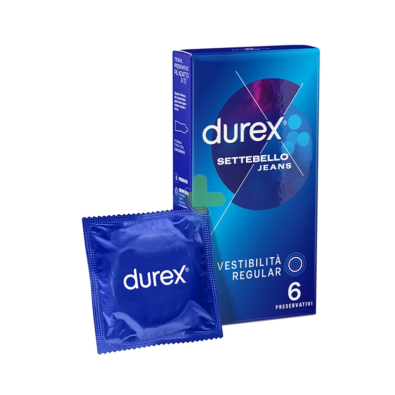 Durex Profilattico Settebello Jeans 6 pezzi