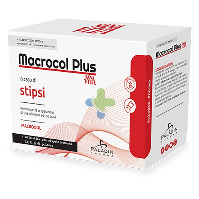 Paladin Pharma Sanavita Macrocol 20 Bustine