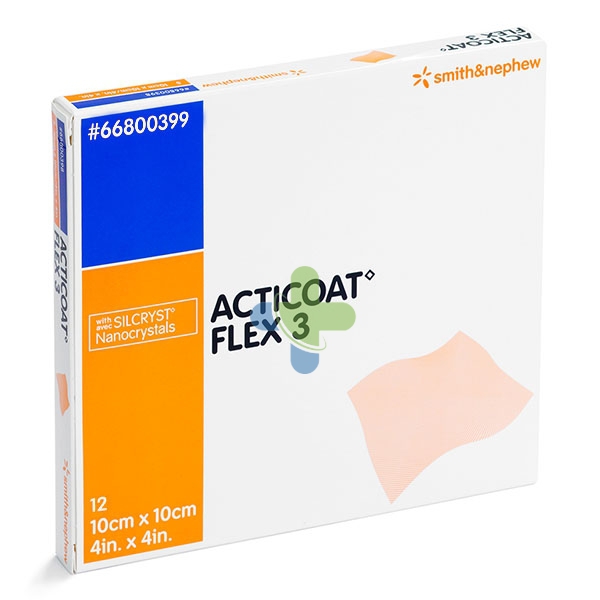 Smith & Nephew Acticoat Flex 3 Cm 10x10 12pz