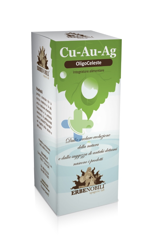 Erbenobili Oligoceleste Rame/oro/argento