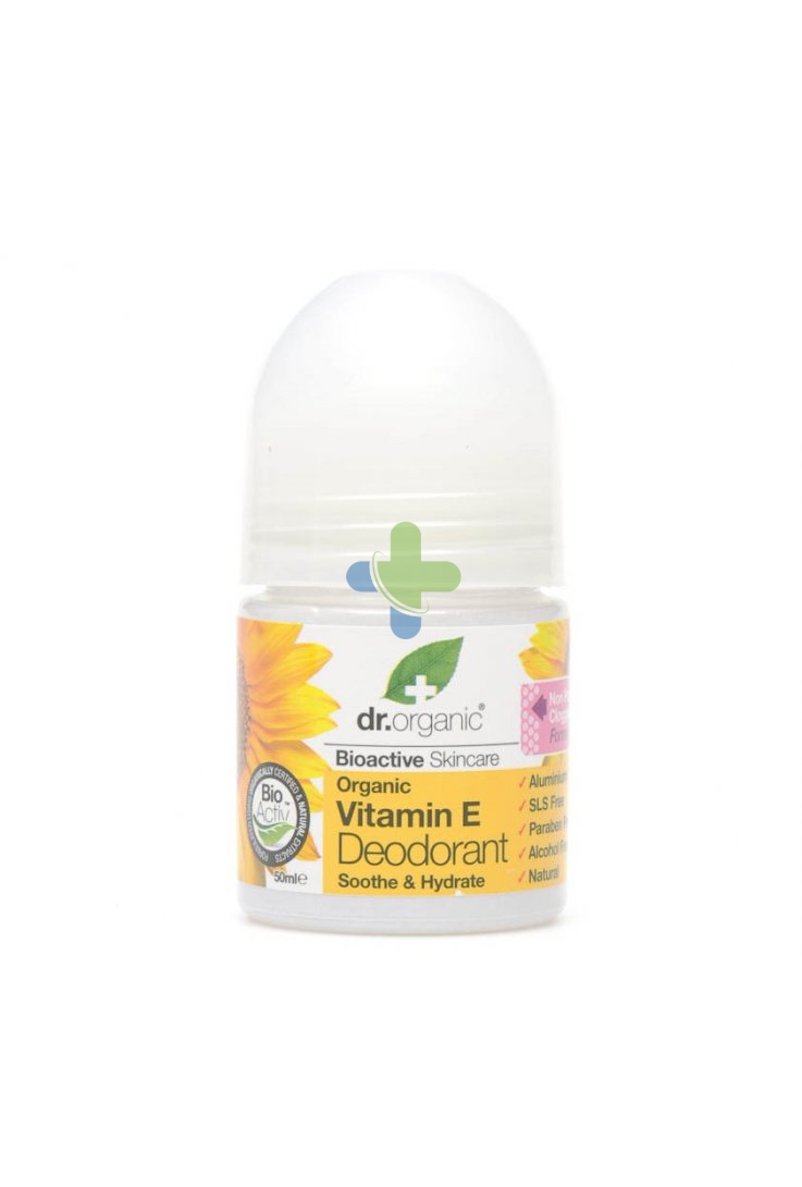 Optima Naturals Dr Organic Vit E Deodorant50ml