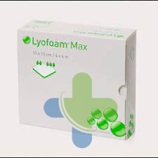 Molnlycke Health Care Lyofoam Max Medic 10x10cm 10pz