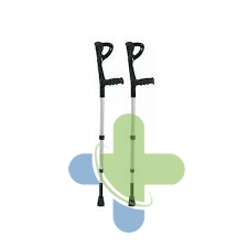 Budetta Farma Stampella Inox Lega Leggera 1p