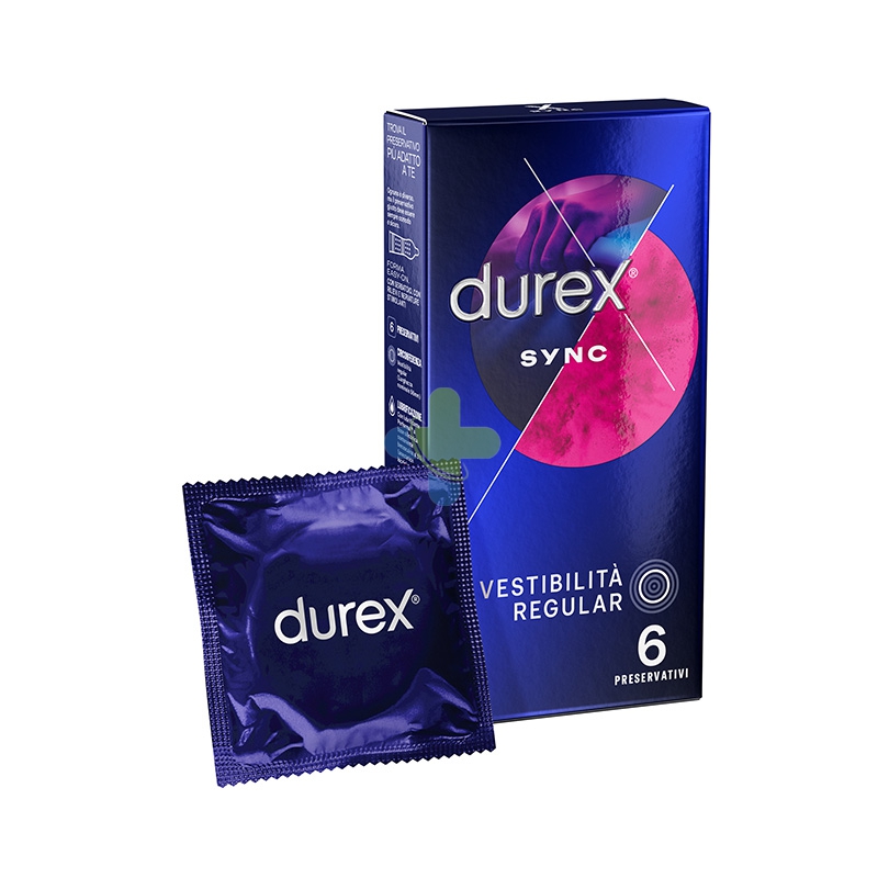 Durex Profilattico Sync 6 pezzi
