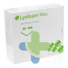 Molnlycke Health Care Lyofoam Max T Medic 9x9cm 10pz