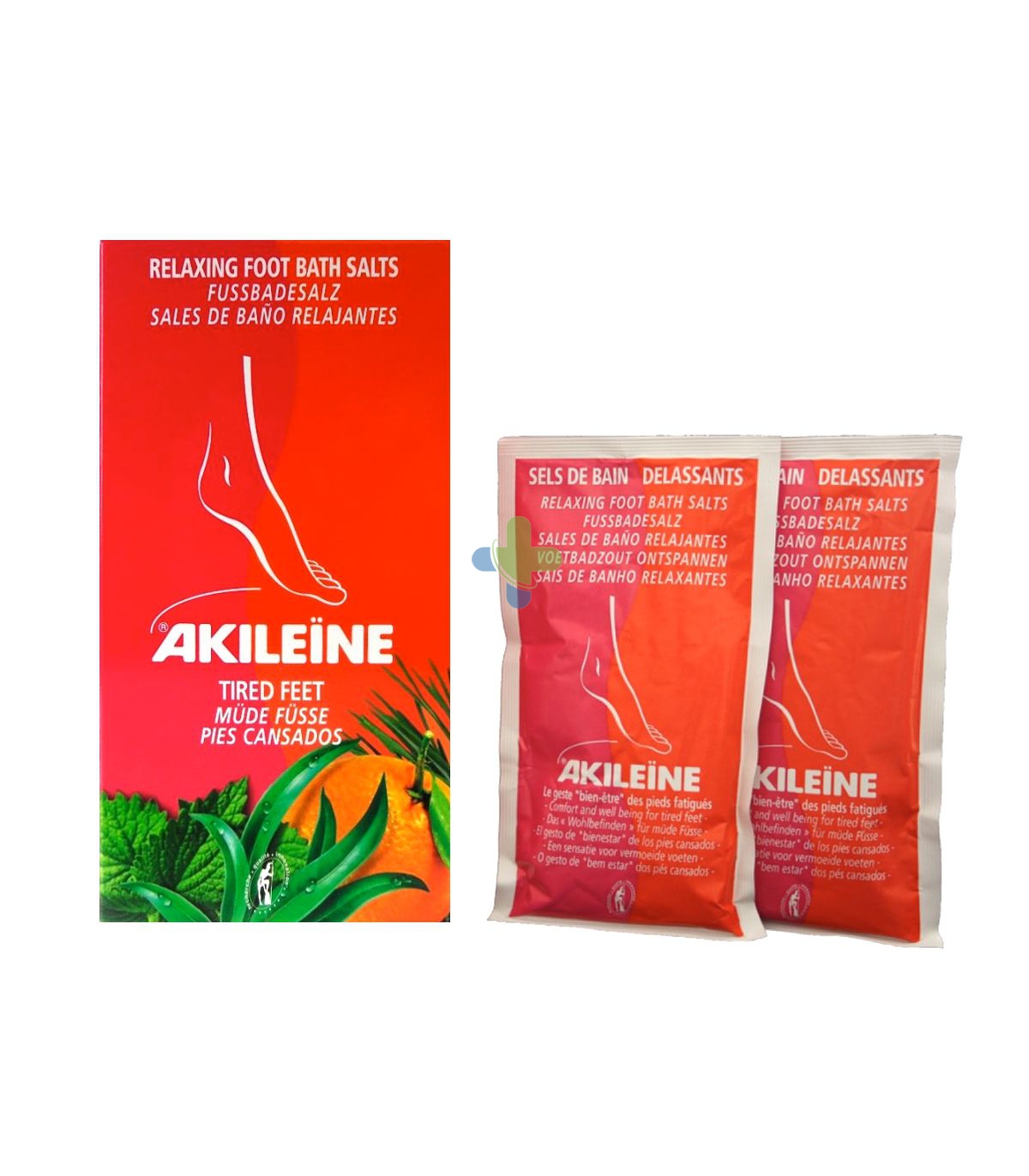 Akileine Rossa Sali Pediluvio