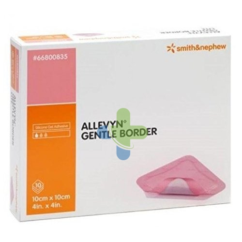 Smith & Nephew Allevyn Gentle Border 10x10 10