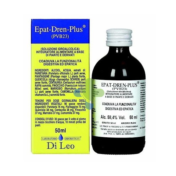 Laboratorio Erboristico Di Leo Epat-dren-plus Composto Pvb 23