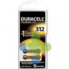 Duracell Italy Duracell Easy Tab 312 Marrone