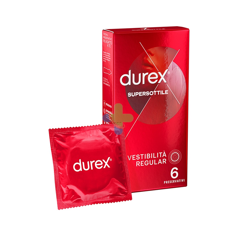 Durex Profilattico Supersottile 6 pezzi