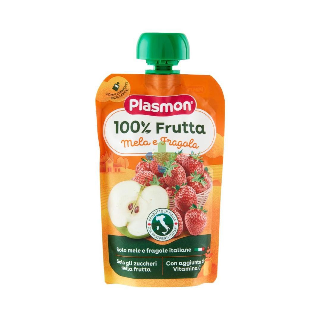 Plasmon Spremi E Gusta Mela e Fragola 100ml