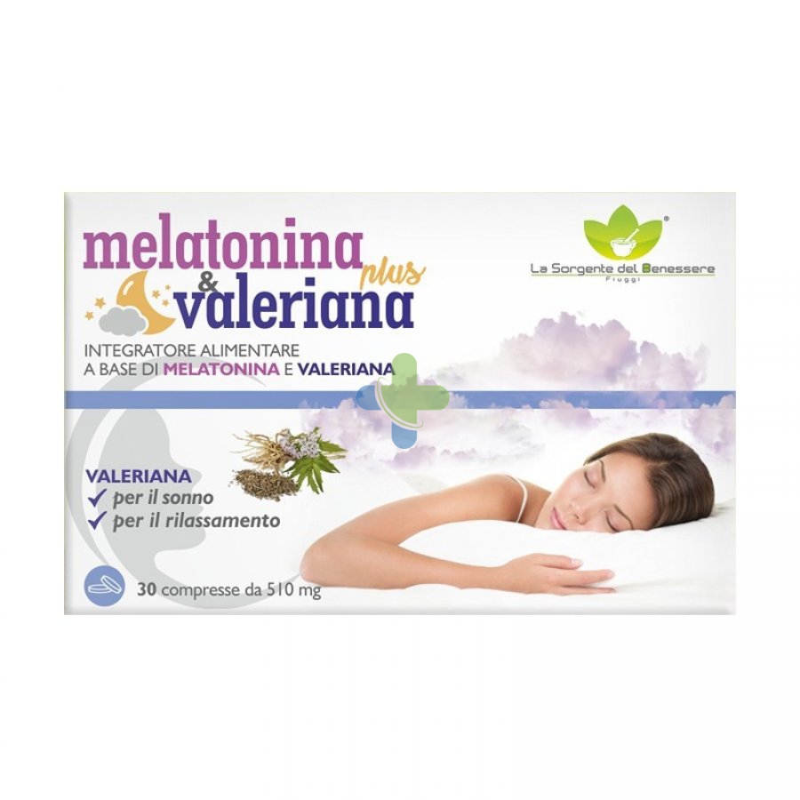 La Sorgente Del Benessere Melatonina Plus Valerian 30cpr
