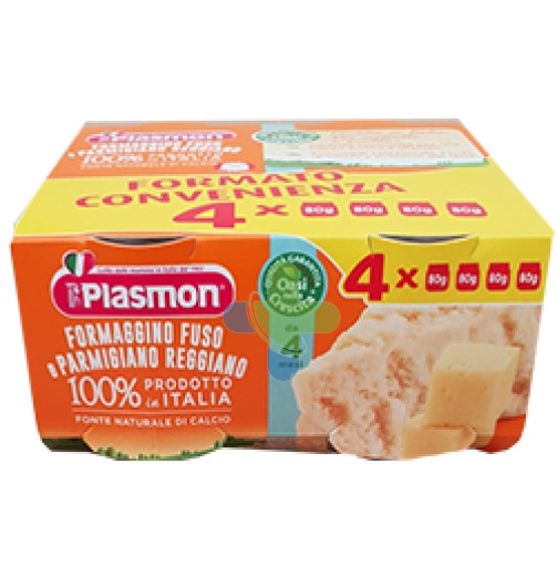 Plasmon Omog For Parmig 4x80g