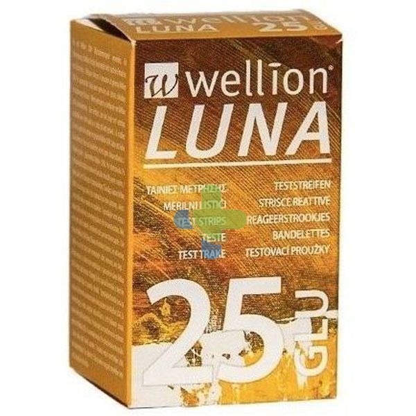 Med Trust Italia Wellion Luna 25 Strips