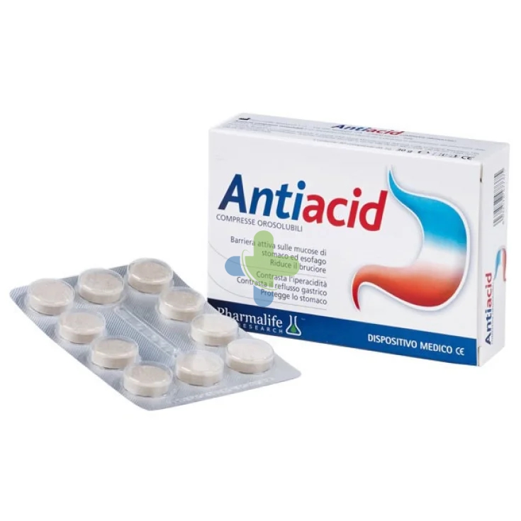 Pharmalife Research Antiacid 30cpr Orosolubili