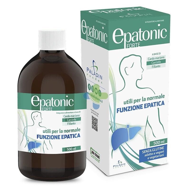 Paladin Pharma Epatonic Forte Sciroppo 500ml