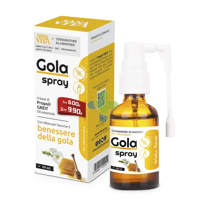 Paladin Pharma Sanavita Gola Spray 30ml