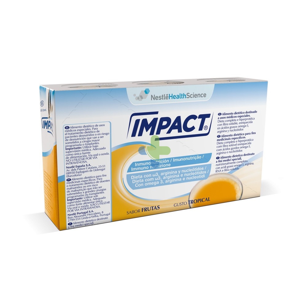 Impact Oral Tropical 3x237ml
