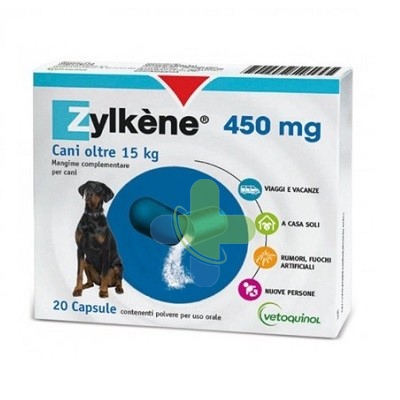 Vetoquinol Italia Zylkene Cani 20cps 450mg