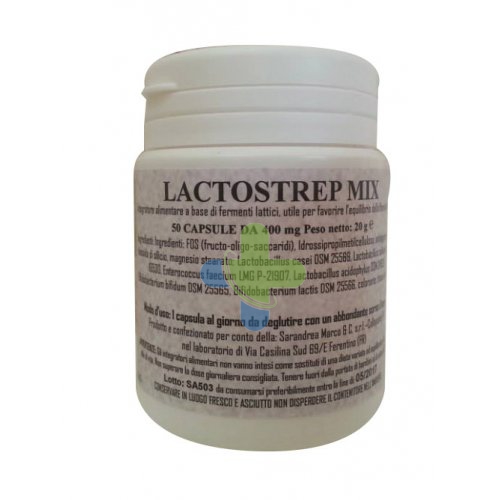 Sarandrea Marco &c. Lactostrep Mix 500 Mg 50 Cps