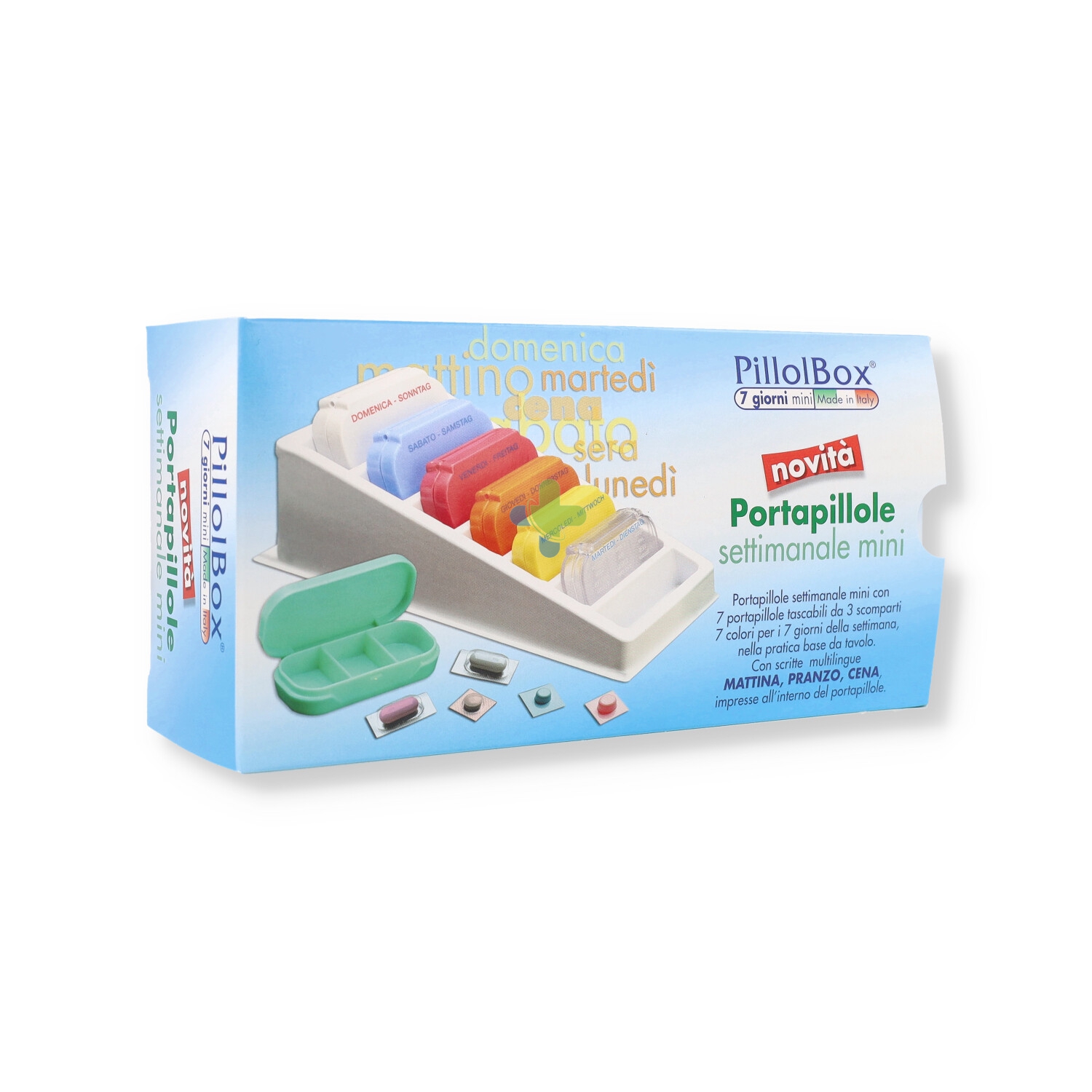 S.a. Consulting&trading Sas Pillolbox 7gg Mini Contenitore