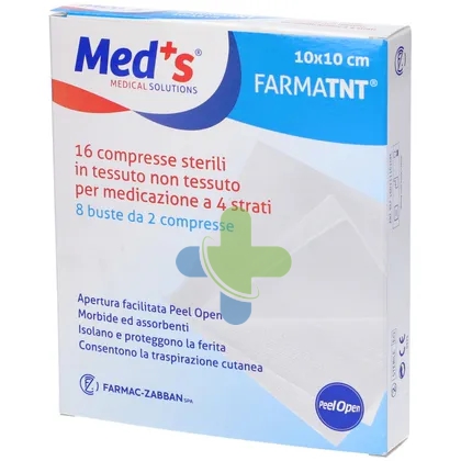 Farmac-zabban Meds Garza Tnt 10x10cm P O 16p
