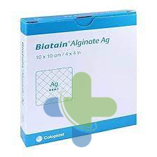 Coloplast Biatain Alginate Ag 10x10 10pz
