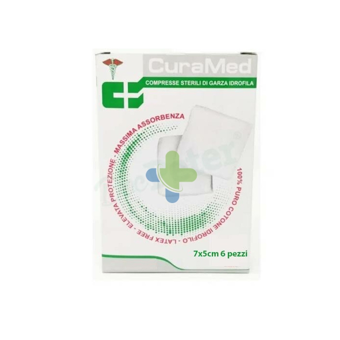 Cura Farma Cura Medic Garza 7x5cm 6pz