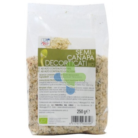 Biotobio Semi Canapa Decortic Bio 250g