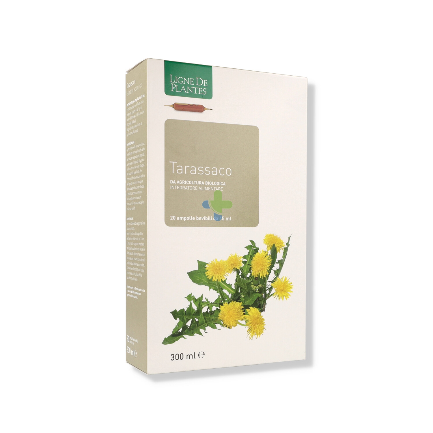 Ligne De Plantes Tarassaco Bio 20 ampolle