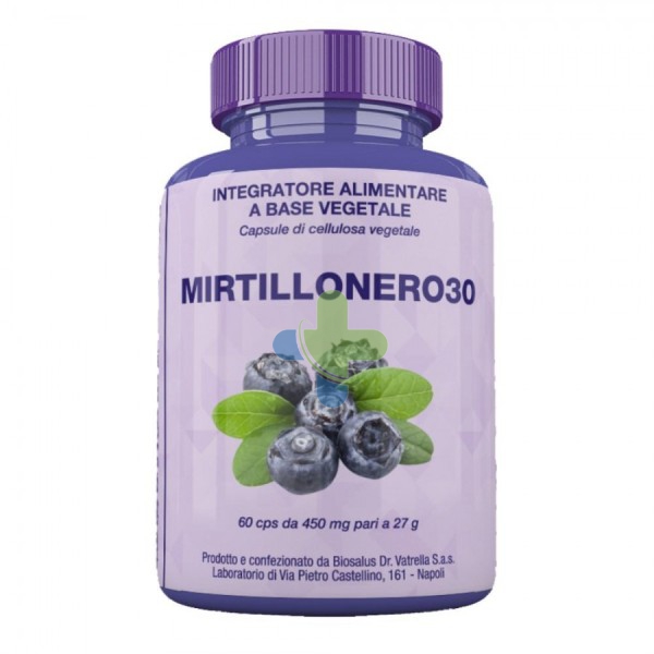 Biosalus Di Vatrella A. Sas Mirtillonero30 60cps 27g