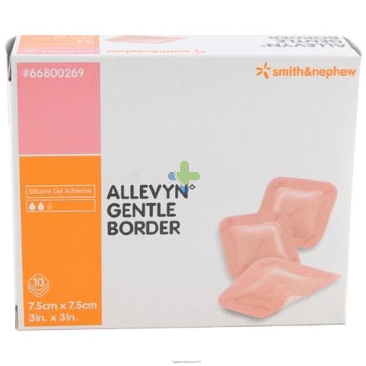 Smith & Nephew Allevyn Gentle Bor12,5x12,5 10
