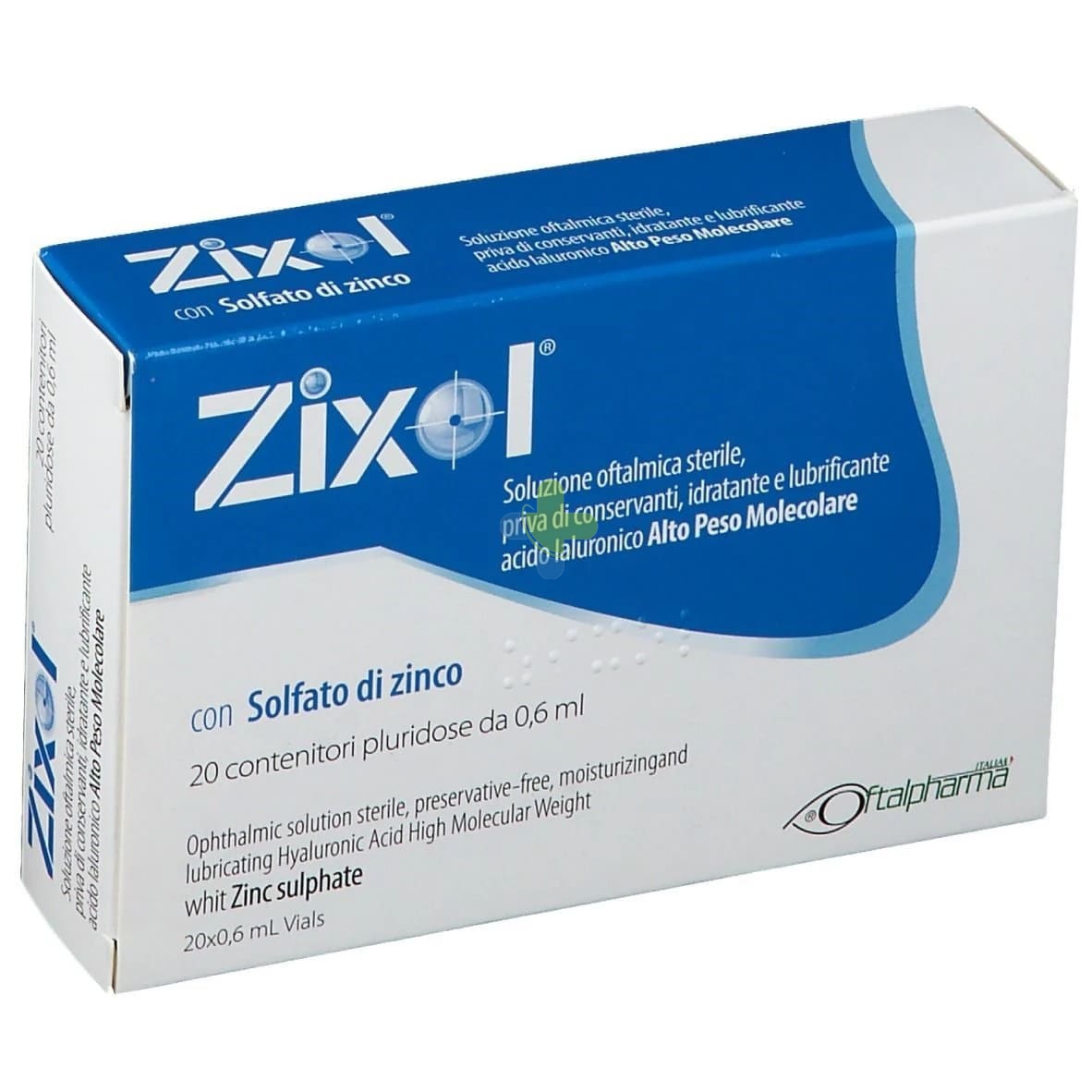 Oftalpharma Zixol Gocce Oculari 20fl 0,6ml