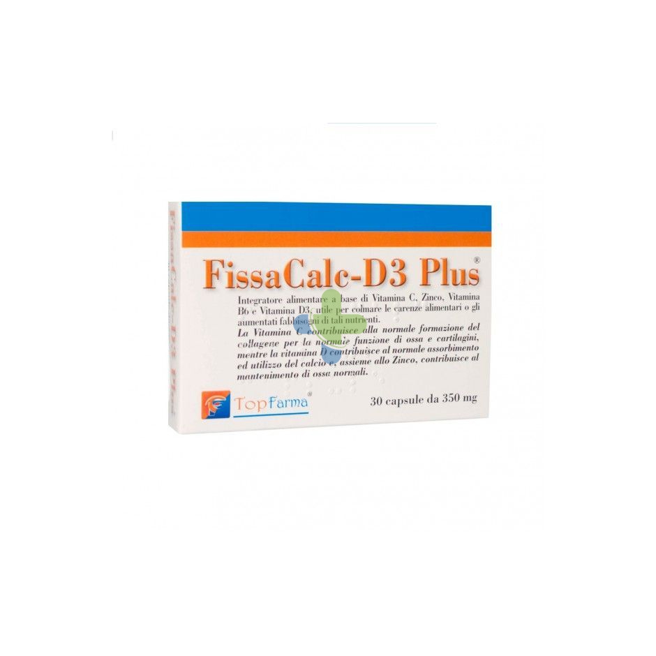 Top Group Fissacalc-d3 Plus 30cps 350mg