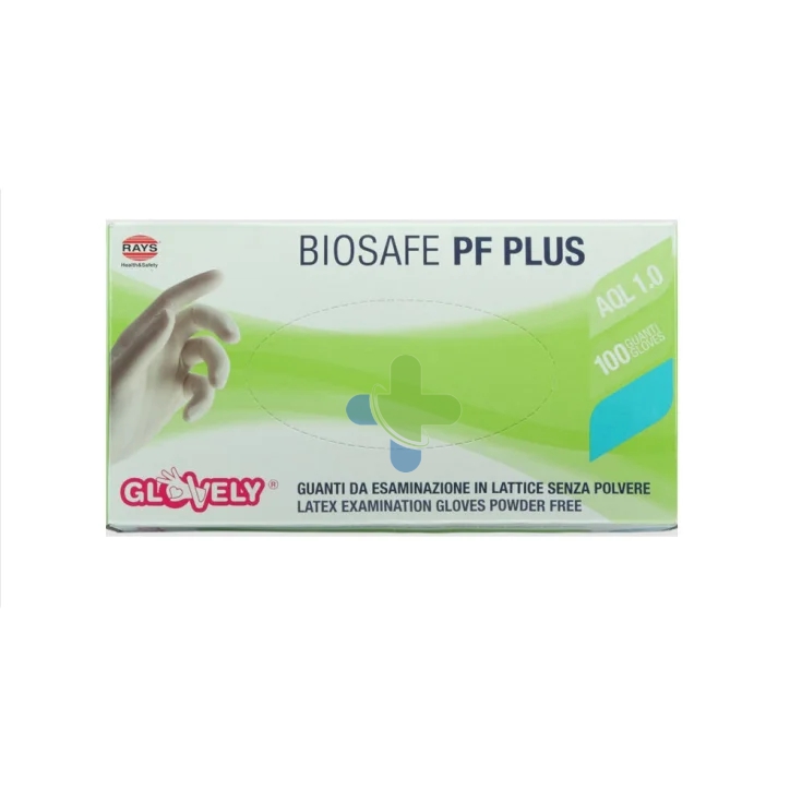 Farvisan Guanto Latt Medio S/polv 100pz