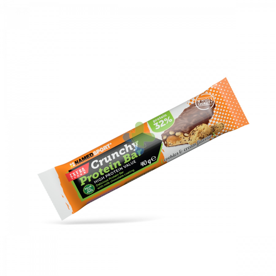 CRUNCHY PROTEIN BAR COOKIES & CREAM 40G