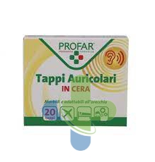 Federfarma.co Profar Tappi Auric Cera 20pz
